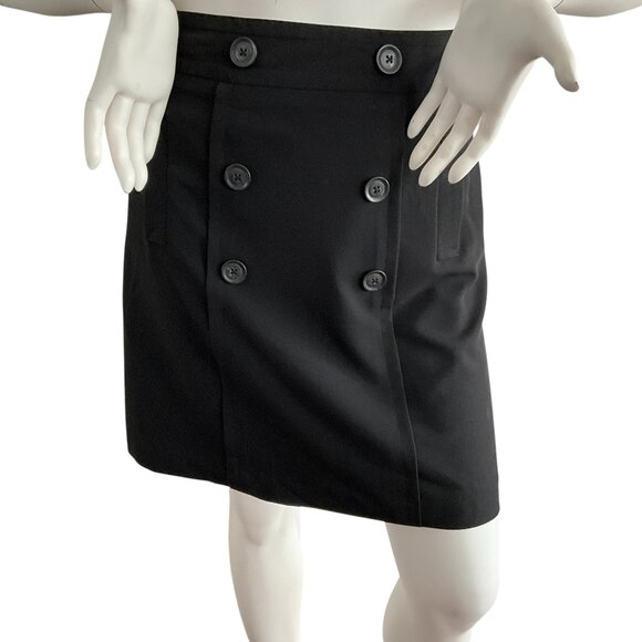 Sandro Petite Mini Skirt Black 14P - Picture 1 of 7